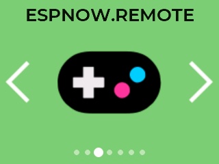 ESPNOW.REMOTE 主菜单图标：摇杆遥控