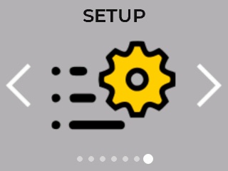 SETUP 主菜单图标：系统设置